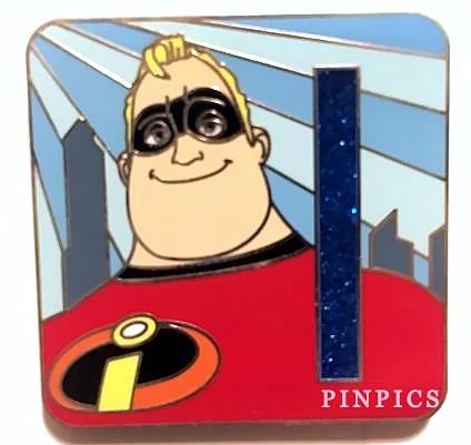 I – Mr. Incredible - The Incredibles - Chaser - Pixar Alphabet I - Mystery
