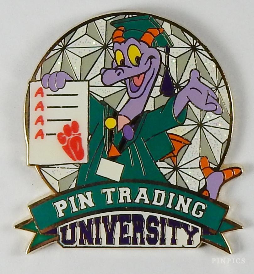 WDW - Pin Trading University - Disney's Pin Celebration 2008 - Figment Graduate (PWP)