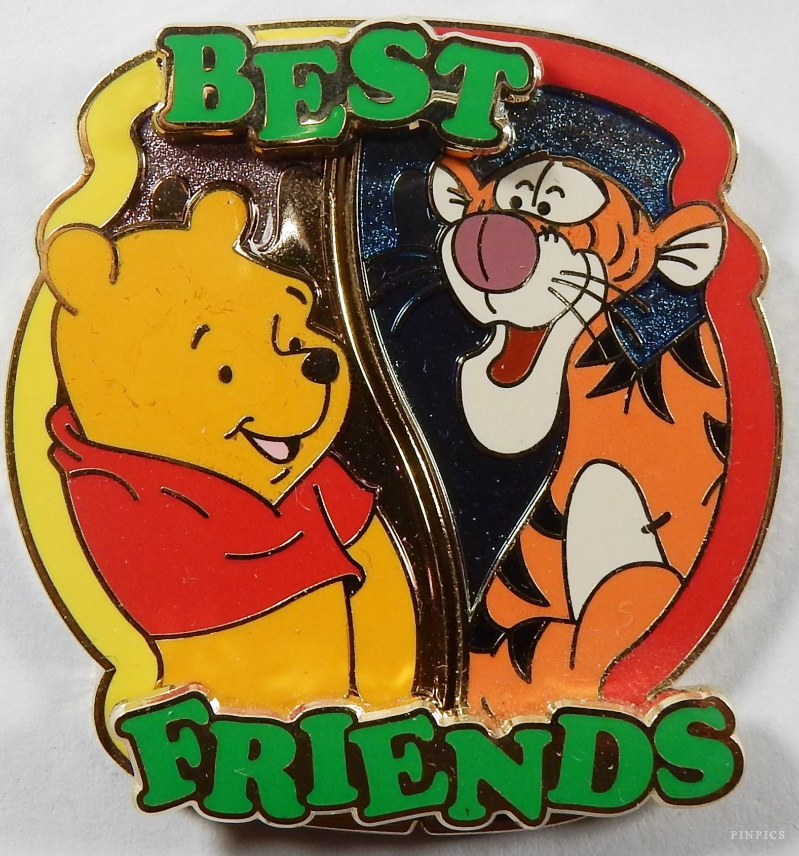 Best Friends Series - Pooh and Tigger (2 pin set)