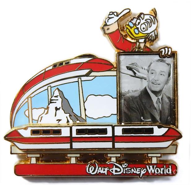 WDW - Walt Disney - Walt's Legacy Collection - Ludwig Von Drake - Monorail