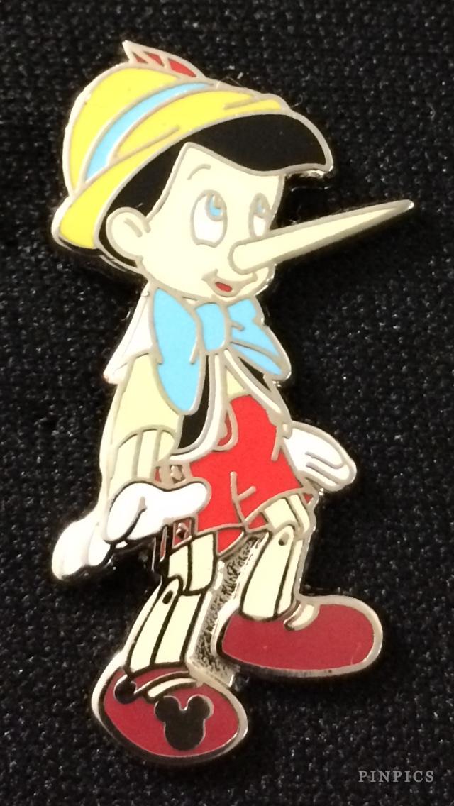 WDW - 2013 Hidden Mickey Completer Pin - Disney's Pin Traders Icons - Pinocchio (PWP)