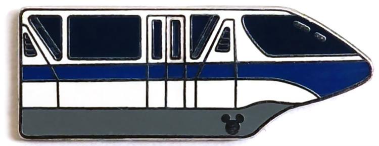 WDW - Hidden Mickey Collection - Monorails (Blue)