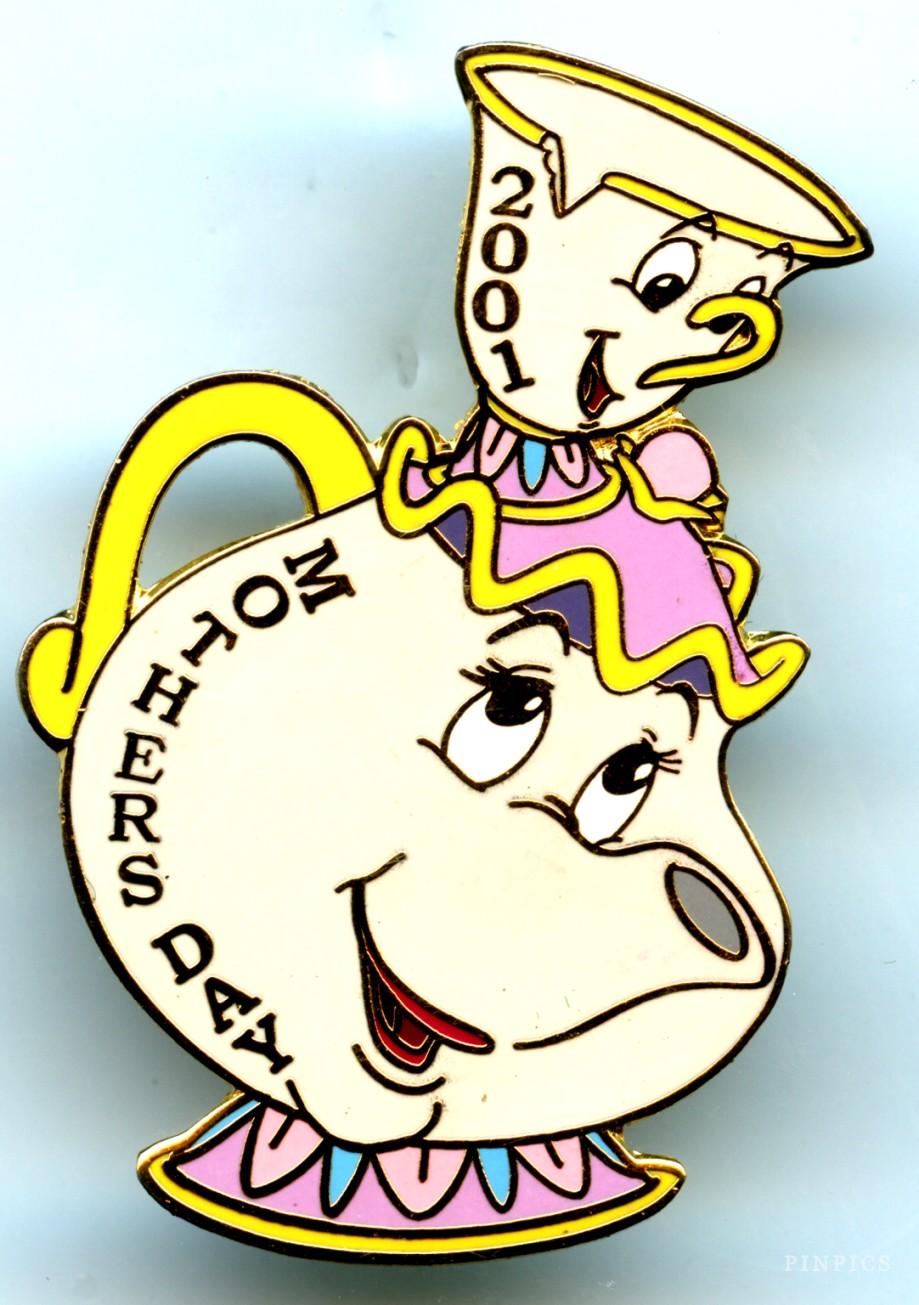 Disney Auctions - Mrs. Potts and Chip Mothers Day 2001