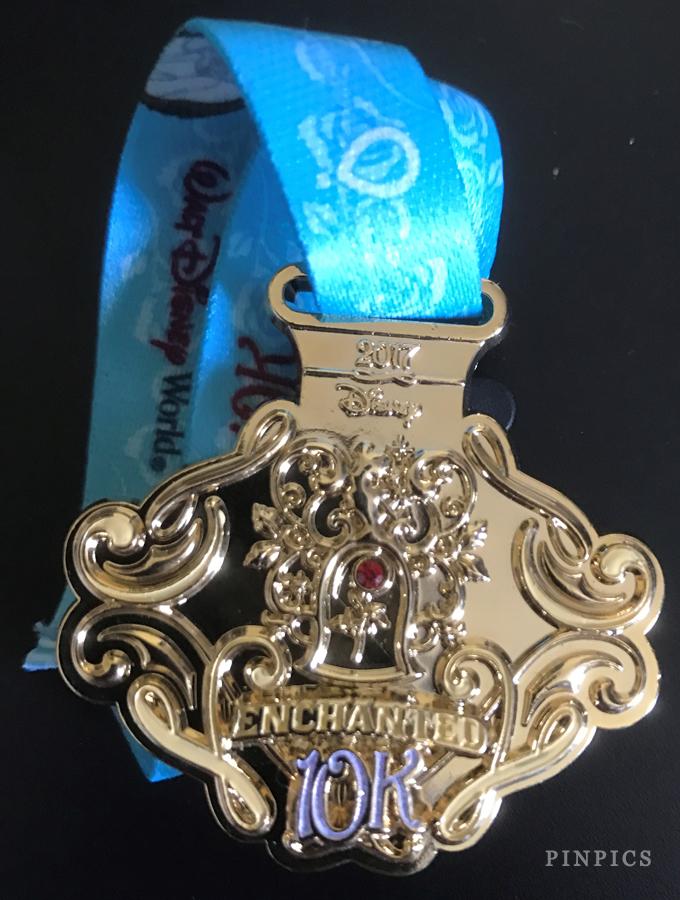 WDW - runDisney Disney Princess Half Marathon Weekend 2017 - Enchanted 10K Replica Medal