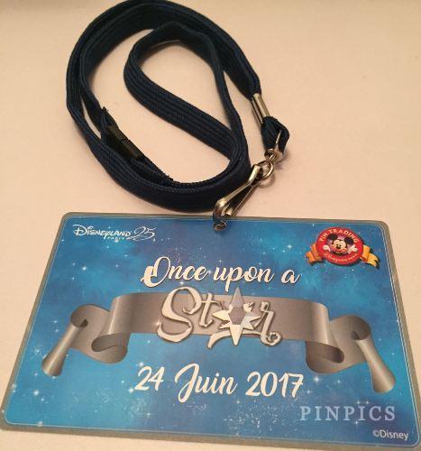 DLP - Pin Trading Event - Once Upon a Star - Event Lanyard