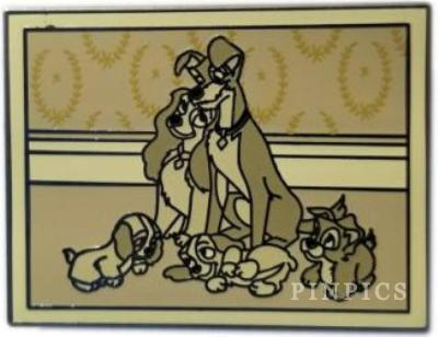 Lady, Tramp, and Puppies - Disney Films - Mystery - Chaser