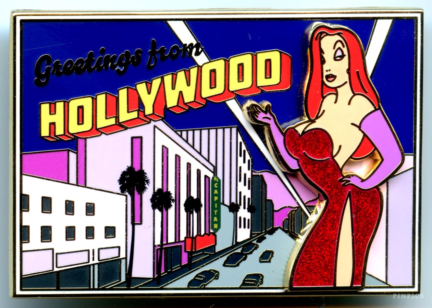 DSSH - Jessica Rabbit - Hollywood - Postcard