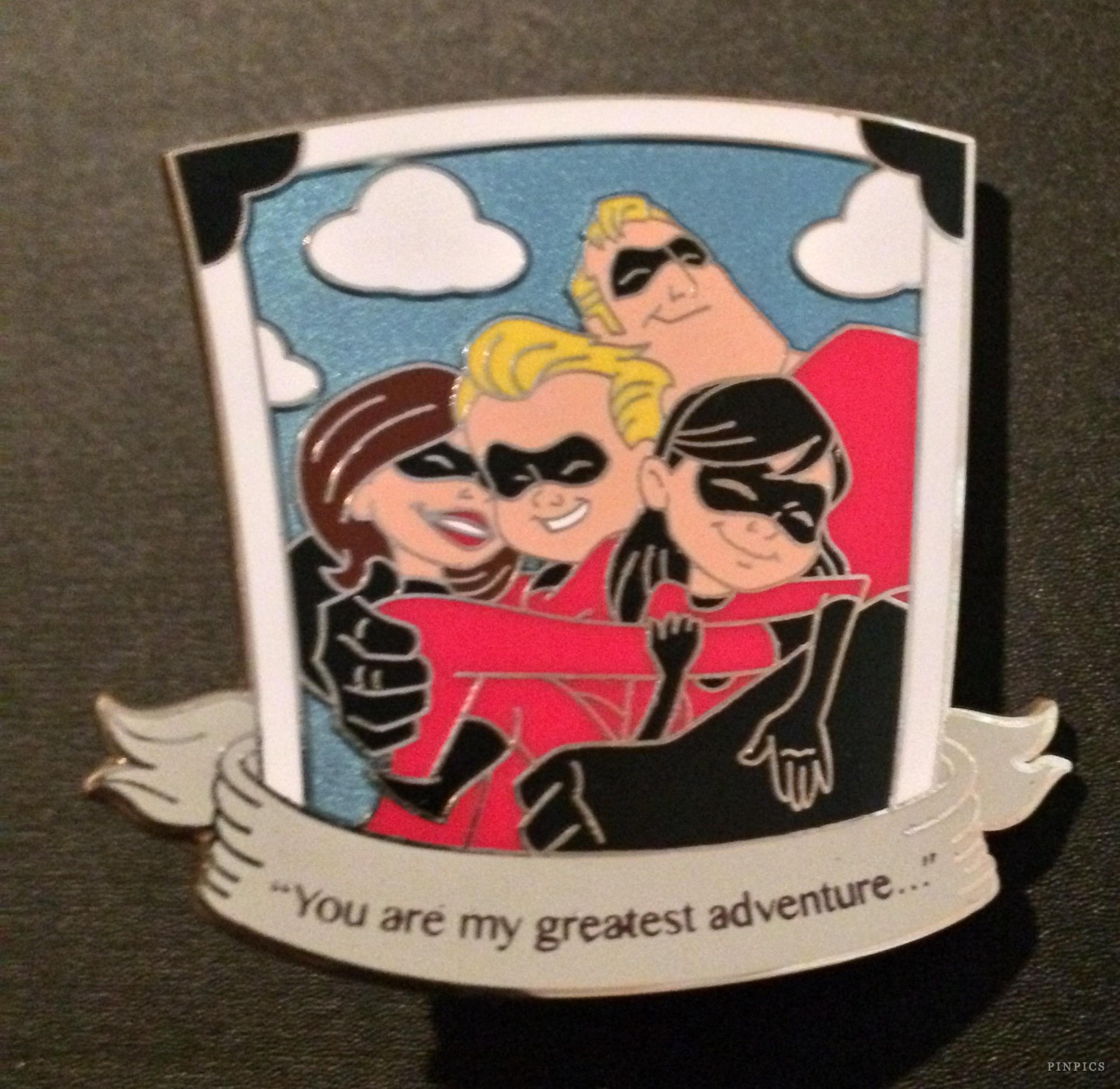 WDW – Love is an Adventure 2017 – Love is Quotable Box Set – The Incredibles