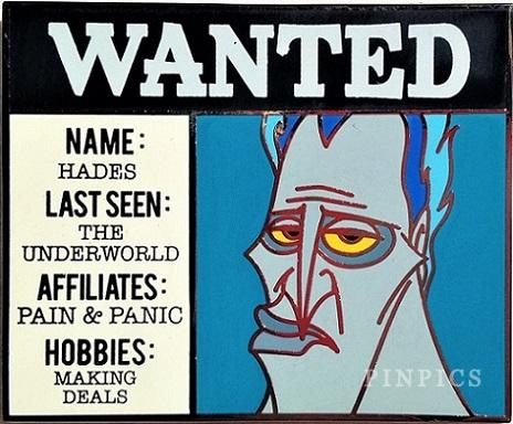 WDW - Hades - Wanted - Cast Exclusive