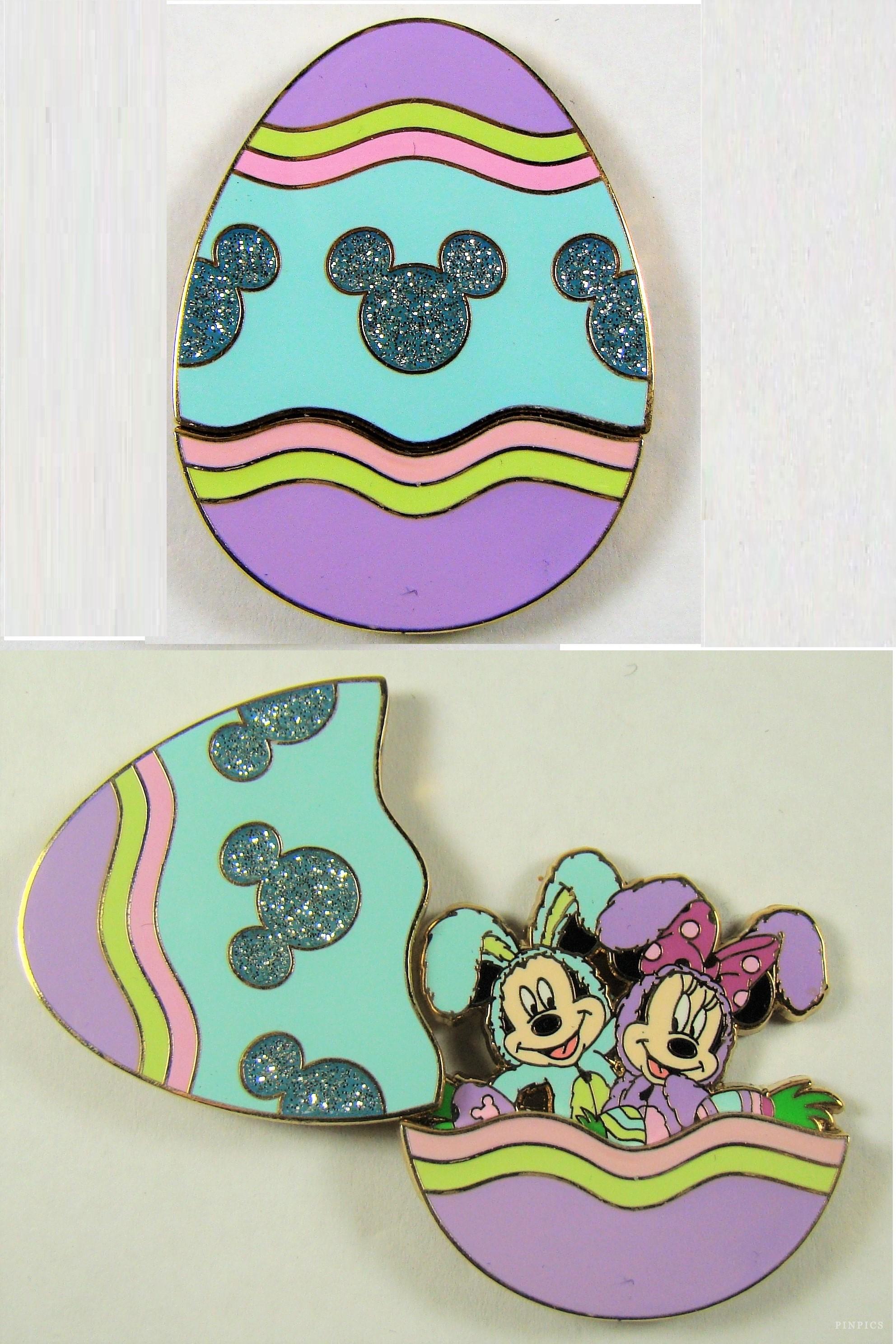 Easter Egg Bunny Rabbits 2006 (Mickey & Minnie Mouse)
