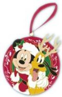 DLP - Noel 2017 Ornament - Mickey and Pluto