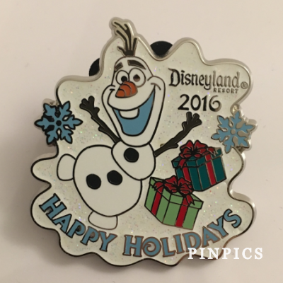 DL - Olaf - Frozen - Media Day - Happy Holidays 2016 - Christmas