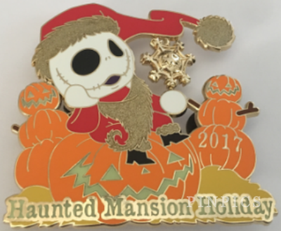 DLR - Haunted Mansion Holiday 2017 - Jumbo Pin - Jack Skellington
