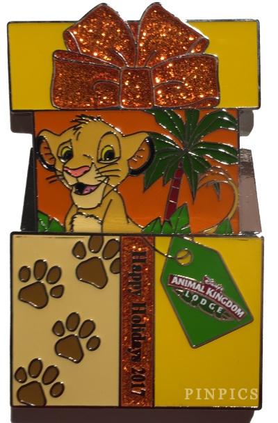 WDW - Holiday Gift Box Resort Collection 2017 - Animal Kingdom Lodge - Simba