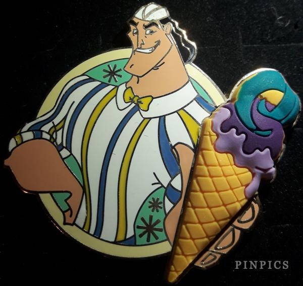 WDW - Epcot International Food & Wine Festival 2017 - Ice Cream Four Pin Set (Kronk only)