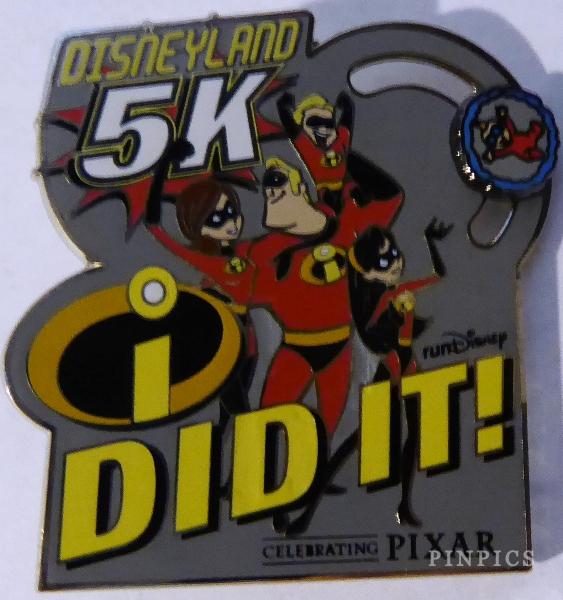 DLR - runDisney - Pixar Half Marathon Weekend - Incredibles 5K I Did it!