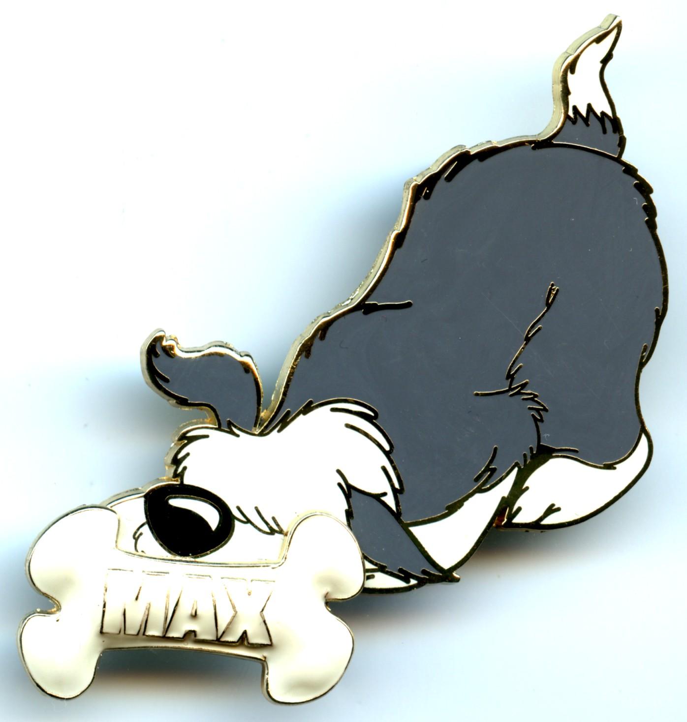 DSSH - Disney Dogs - Max - Bone - English Sheepdog