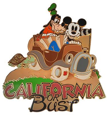 DL - Mickey and Goofy - California or Bust - Artist Choice 10 -  Disneyana