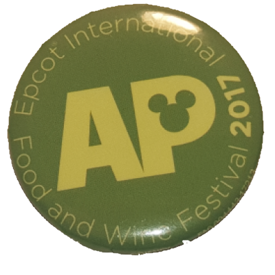 WDW - EPCOT International Food and Wine Festival 2017 AP Green Button