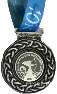 WDW – runDisney Princess Half Marathon Weekend 2018 - Princess Enchanted 10K Medal - Merida 