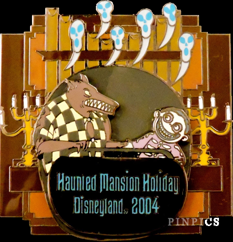 DL - Werewolf and Barrel - Doom Buggy - Doom Buddies  - Haunted Mansion Holiday 2004