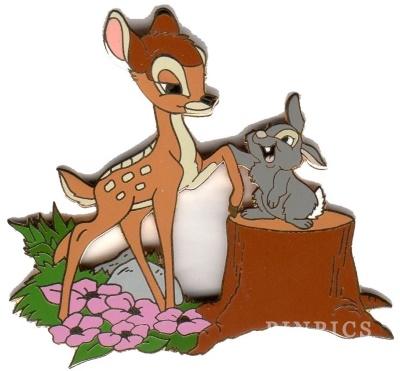 Disney Auctions - Bambi & Thumper Stump