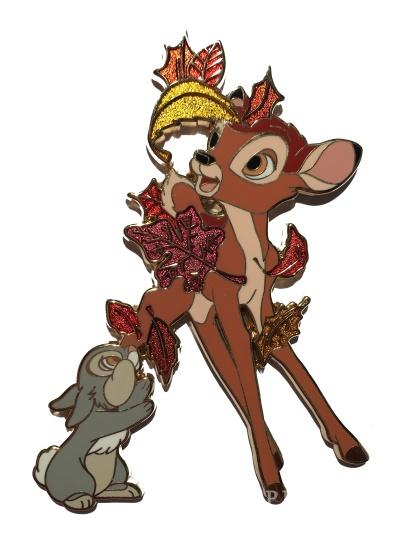 DS - Disney Shopping - Jumbo Fall Series Bambi & Thumper Pin