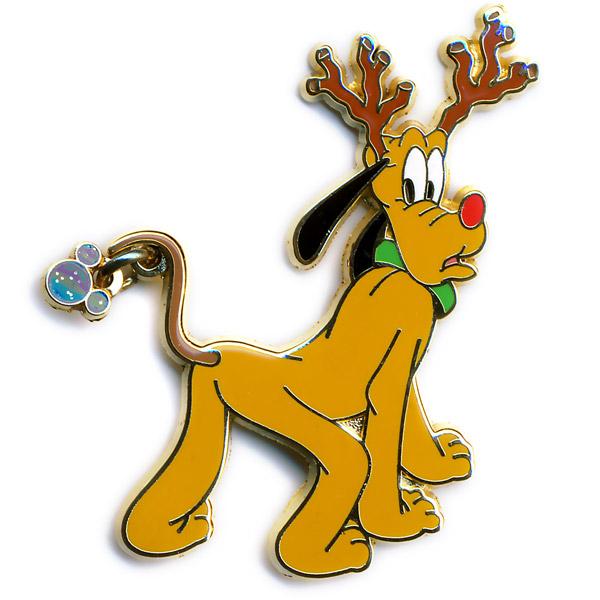 WDW - Reindeer Pluto - Christmas 2001