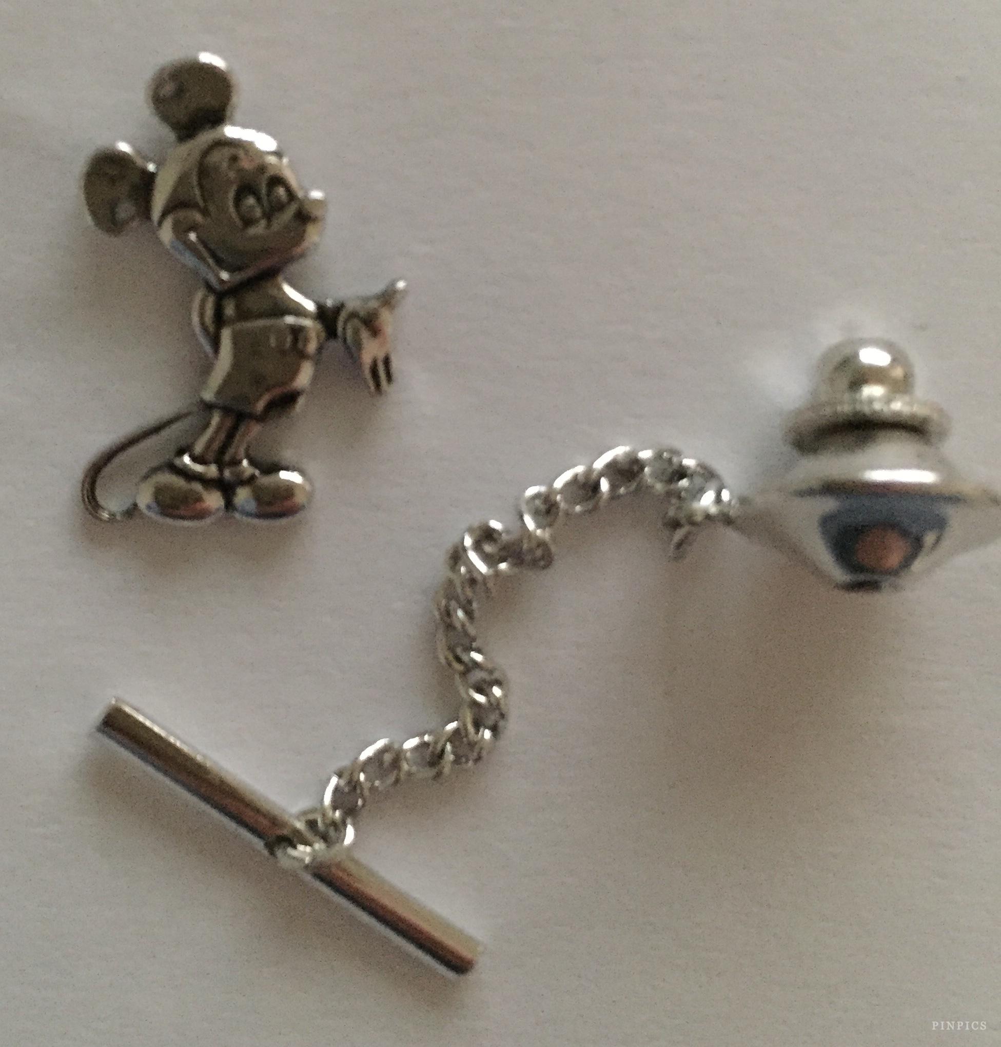 Mickey Mouse Sterling Silver Tie Tac