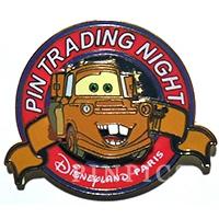 DLP Pin Trading Night - Tow Mater