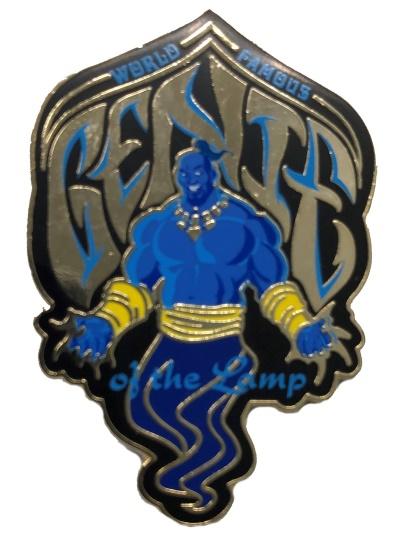 Aladdin World Famous Genie of the Lamp Pin