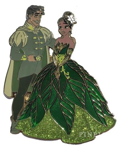 DIS - Tiana and Naveen - 2014 Fairytale Designer Collection - Princess and Prince in Green Ball Clothes