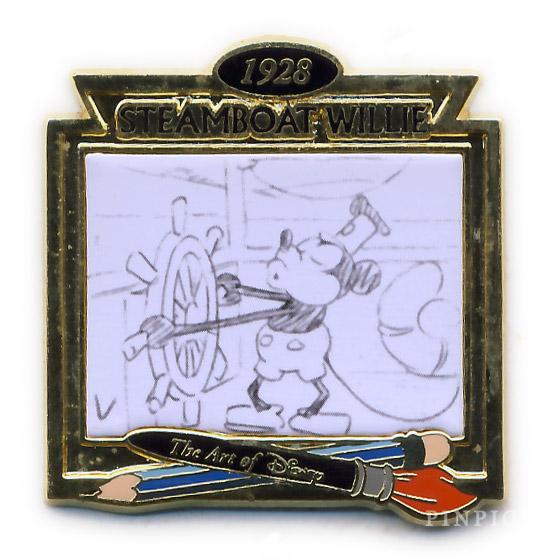 UK DSs - Steamboat Willie 1928 Sketch (The Art of Disney)