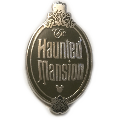 WDW - Hidden Mickey 2019 - WDW Attraction Signs - Haunted Mansion