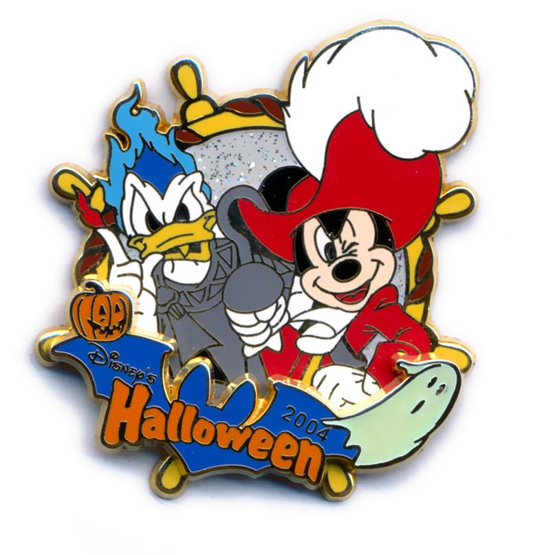 M&P - Donald Duck & Mickey Mouse - Hades & Captain Hook - Halloween 2004