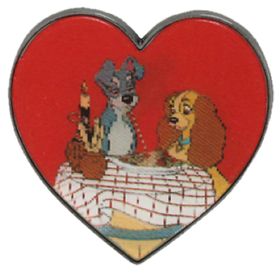 Loungefly - Lady and the Tramp Kiss - Lenticular