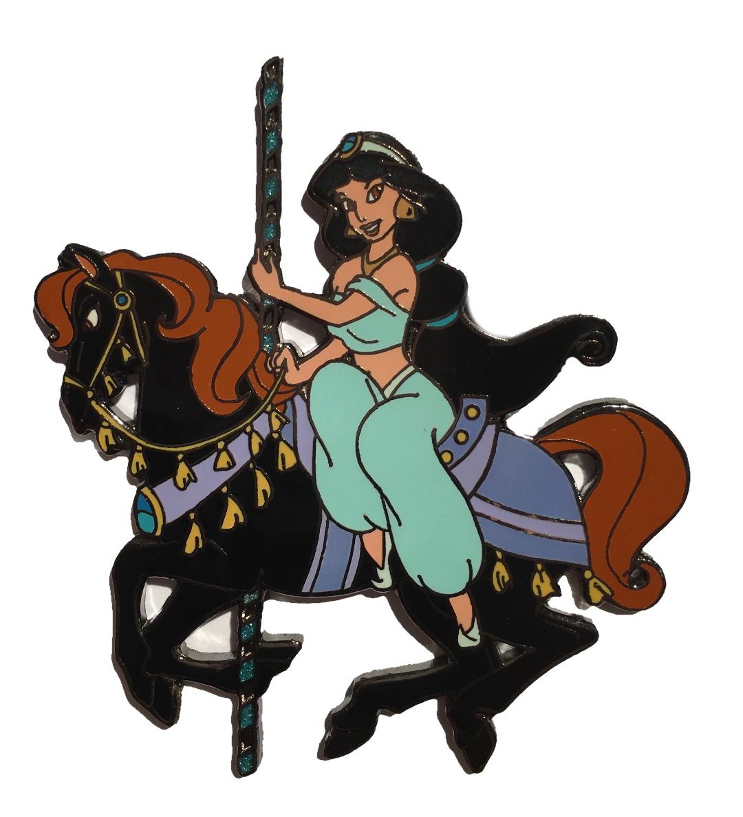 Disney Auctions - Princess Carousel Horse - Jasmine Black Prototype
