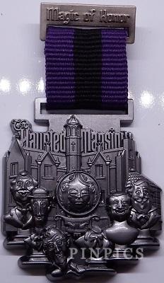 WDW - Haunted Mansion - Magic of Honor - Medal - Pin of the Month