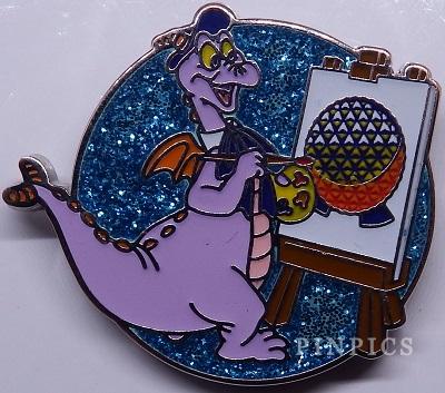 WDW - Figment - Brush with the Masters Scavenger Hunt - Festival of the Arts - Spaceship Earth Painting