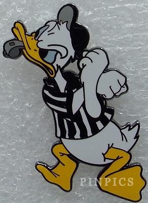 Disney Catalog - Sports Series Boxed Pin Set #1 (Referee Donald)