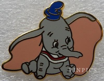 Sitting Dumbo with Blue Hat