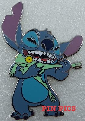DLP - Stitch with frog - Lilo and Stitch