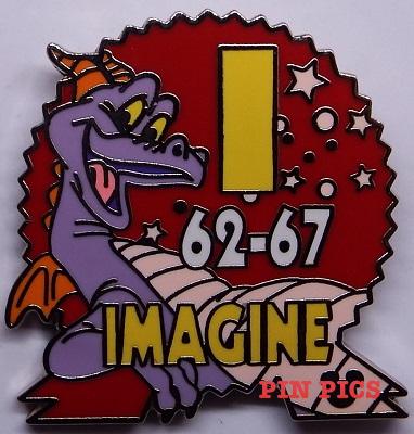 WDW - Figment - Cast Lanyard Collection 4 - EPCOT Parking Sign Imagine