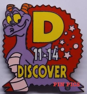 WDW - Figment - Cast Lanyard Collection 4 - EPCOT Parking Sign Discover