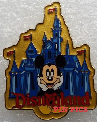 DL - 1998 Attraction Series - Disneyland Castle and Mickey