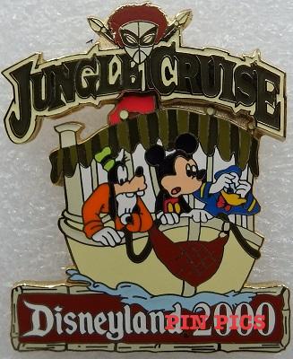 DLR - Jungle Cruise 2000 3D (Mickey / Goofy / Donald)
