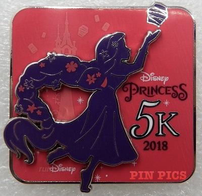 runDisney - Princess Half Marathon Weekend 2018 - 5K Logo Rapunzel