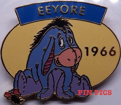 DIS - Eeyore - Winnie the Pooh - 1966 - Countdown To the Millennium - Pin 80