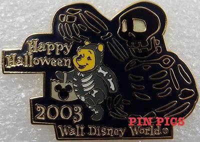WDW - Winnie the Pooh - Skeleton Costume - Trick or Treat - Halloween 2003