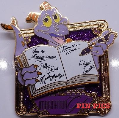 WDW - Figment with Autograph Book - Imagination Gala - Welcome Gift